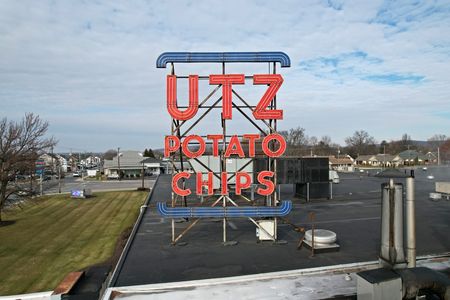 Utz Potato Chips sign