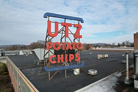 Utz Potato Chips sign
