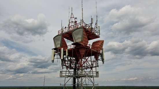 AT&T Long Lines tower near Dumfries