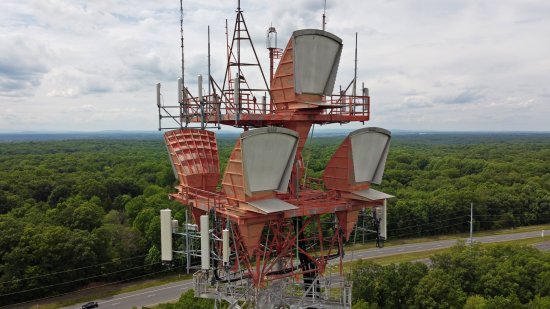 AT&T Long Lines tower near Dumfries
