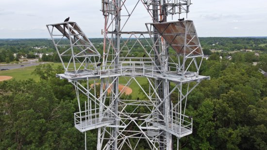 AT&T Long Lines tower near Manassas