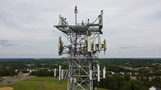 AT&T Long Lines tower near Manassas