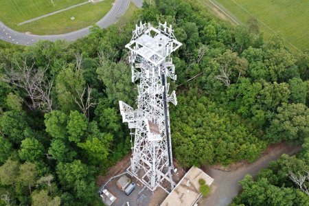 AT&T Long Lines tower near Manassas