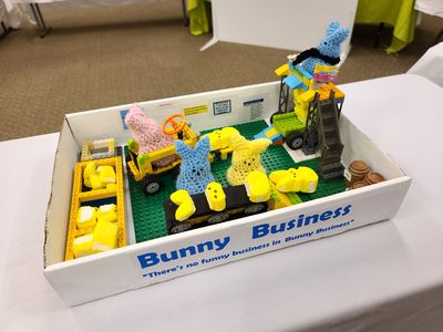 "Bunny Business: There's no funny business in Bunny Business."