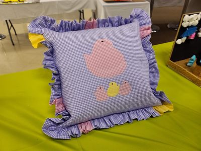 Peeps pillow.