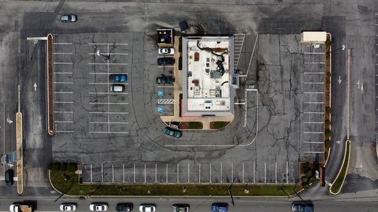 Hardee's at Wayne Heights Mall in Waynesboro, Pennsylvania