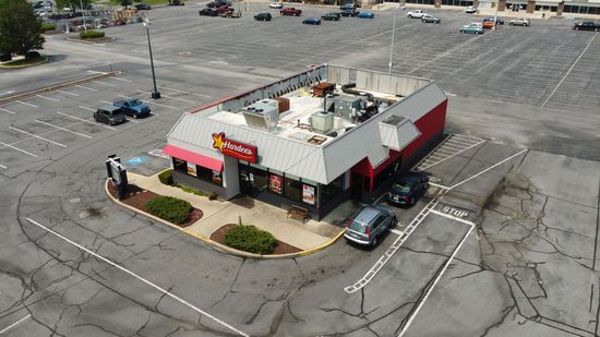 Hardee's at Wayne Heights Mall in Waynesboro, Pennsylvania