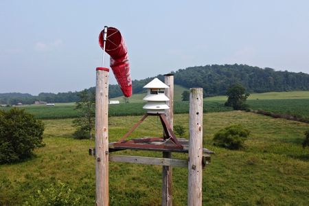 Siren at the fire department in Fairfield, Pennsylvania