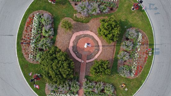 Lincoln Square in Gettysburg, Pennsylvania