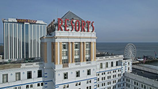 Resorts Casino Hotel, the former Chalfonte-Haddon Hall.