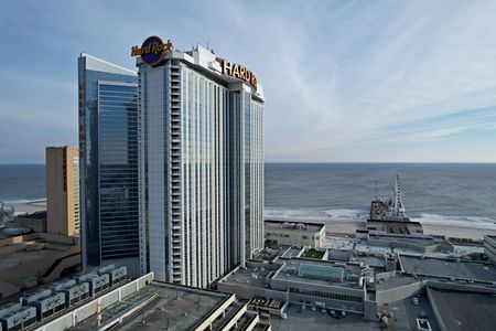 The Hard Rock Hotel & Casino, formerly the Trump Taj Mahal.