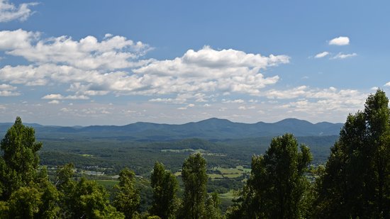 The view from Afton Overlook