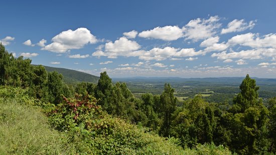 The view from Afton Overlook