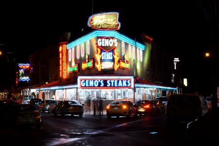 Geno's Steaks.