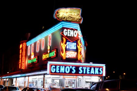 Geno's Steaks.