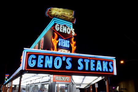 Geno's Steaks.
