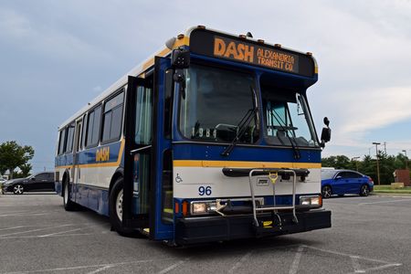 Bus 96 at the park and ride in Oxon Hill.