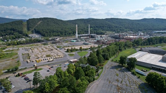 Former Dupont/Invista (now Lycra) facility in Waynesboro