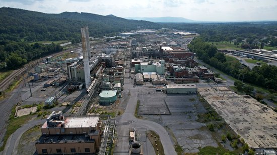 Former Dupont/Invista (now Lycra) facility in Waynesboro