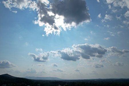 Clouds over Waynesboro