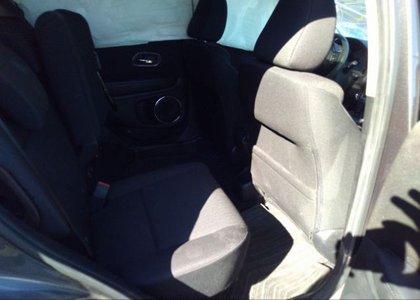 The interior of my former car, with that new set of drapes along the left side windows (fancy!).