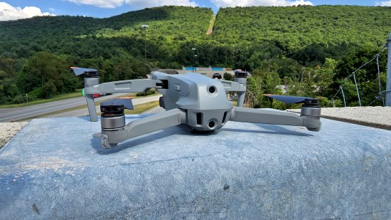 My drone, ready to fly around Kittatinny Mountain.