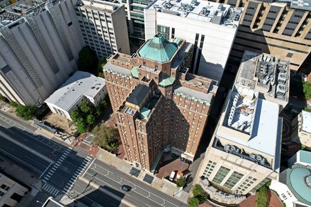 The original Medical College of Virginia (now VCU Medical Center) building.