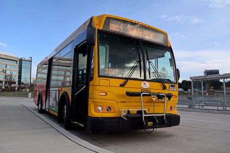 Fairfax Connector bus 9781, a 2008 Orion VII, running the RIBS 4 route.