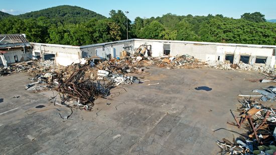 What remains of Montgomery Ward.