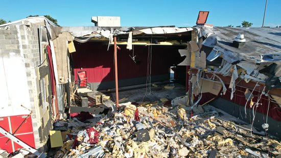 From the looks of it, the building only has one theater left, down from six originally.  I imagine that it won't be long before the movie theater building is history.