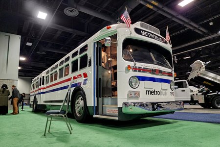 The Rosa Parks bus.