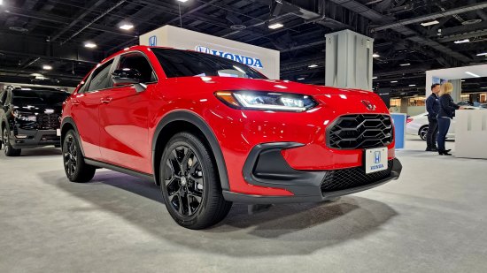 A 2023 Honda HR-V, with the Sport trim.