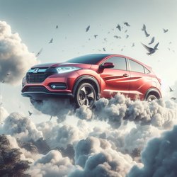 "Honda HR-V driving in the sky" (2)
