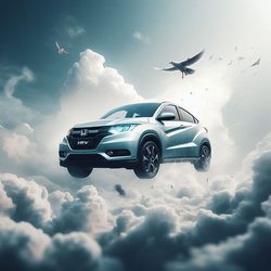 "Honda HR-V driving in the sky" (3)