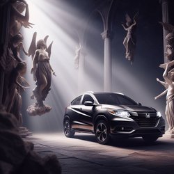 "Dark gray 2018 Honda HR-V in heaven" (3)