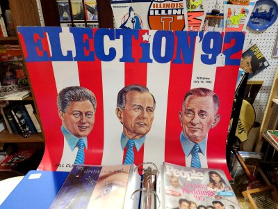 "Election '92" poster.