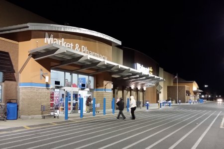 Published photo of the Walmart in Glen Burnie.