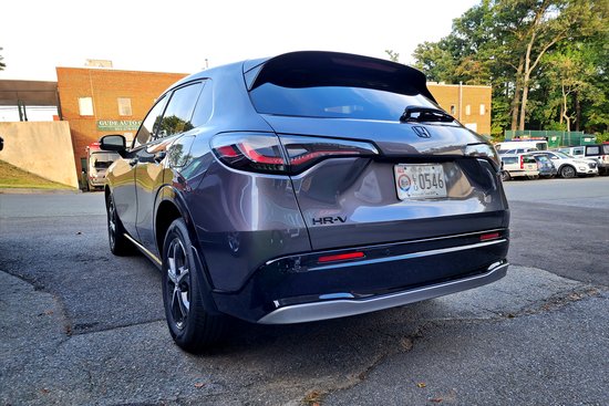 The HR-V, good as new again with its new lift gate.