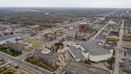 Beginning the trip home, we stopped to check out Gary, Indiana.