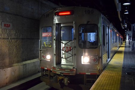 Cleveland RTA was interesting, as their entire system ran on overhead catenary, and services that ran very different vehicles operated over the same tracks in parts of the system.  I was quite tickled to learn that the Green Line's LRVs were manufactured by Breda, and still had their original builder's plates.