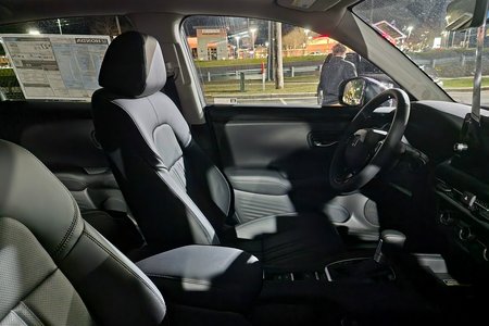 Interior of the new HR-V