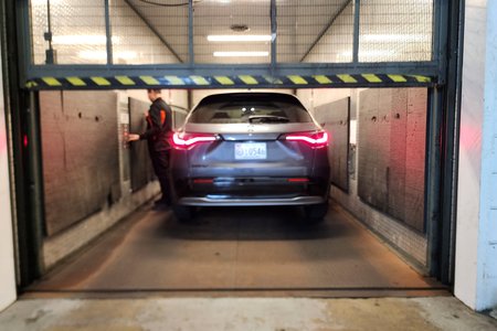 The HR-V at Icon Parking, where it would stay for the duration of our time in New York.