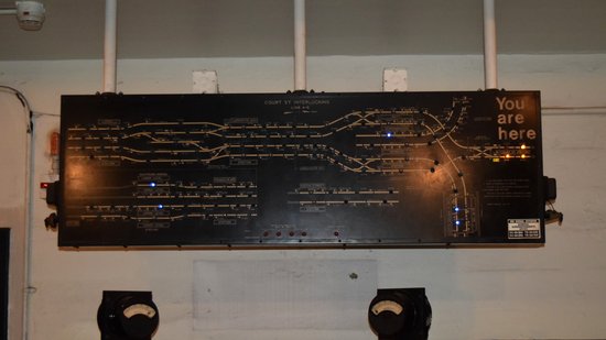 Court Street interlocking board.