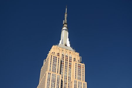 Topmost part of the Empire State Building