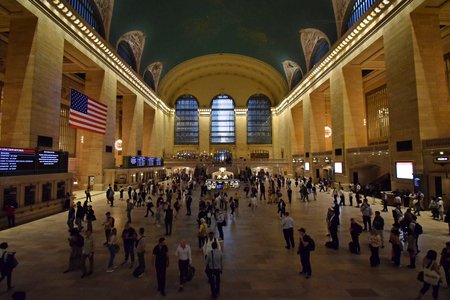The main atrium at Grand Central Terminal.