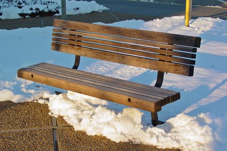 A bench.