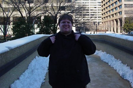 I made some use out of the tripod that I'd been carrying around all day, setting it up in Crystal City and taking some selfies.