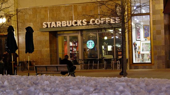 Starbucks Coffee.