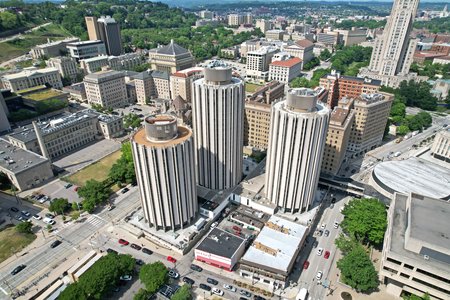 The Litchfield Towers, meanwhile, felt far more photogenic from the air than they did from the ground.