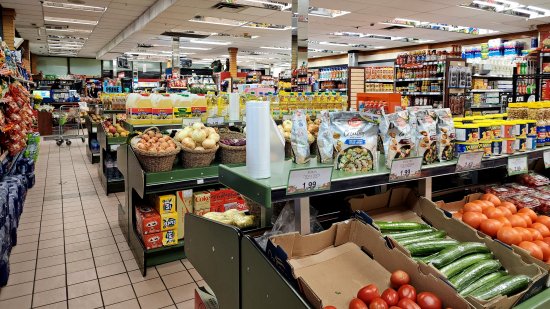 Interior of the original Rabba store.